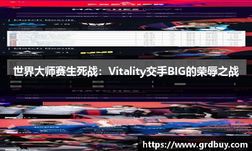 世界大师赛生死战：Vitality交手BIG的荣辱之战